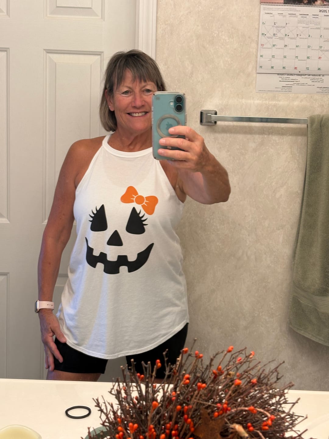 Customer photo review of Jackolantern Rocker Tank