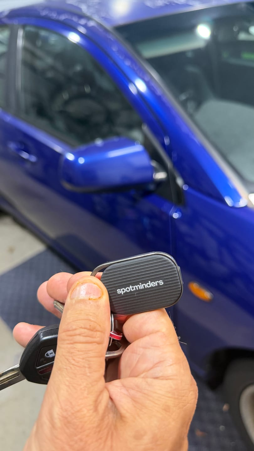 Customer photo review of Rechargeable Smart Tag