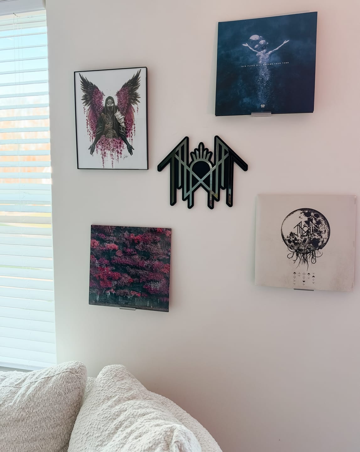 Customer photo review of Worship Sigil Wall Art