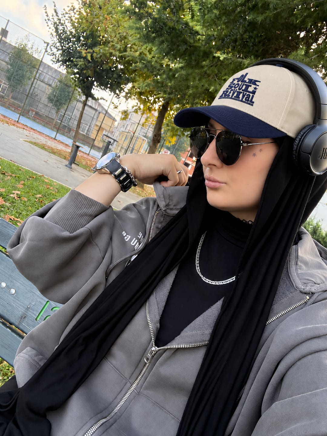 Customer photo review of Personalized Snapback Hat - Custom Text Embroidered Snapback Hat
