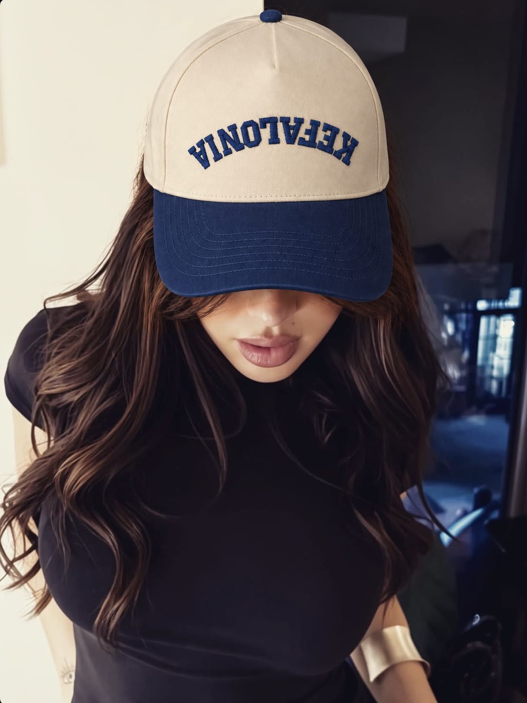 Customer photo review of Custom Snapback Hat - Personalized Upside Down Snapback Hat