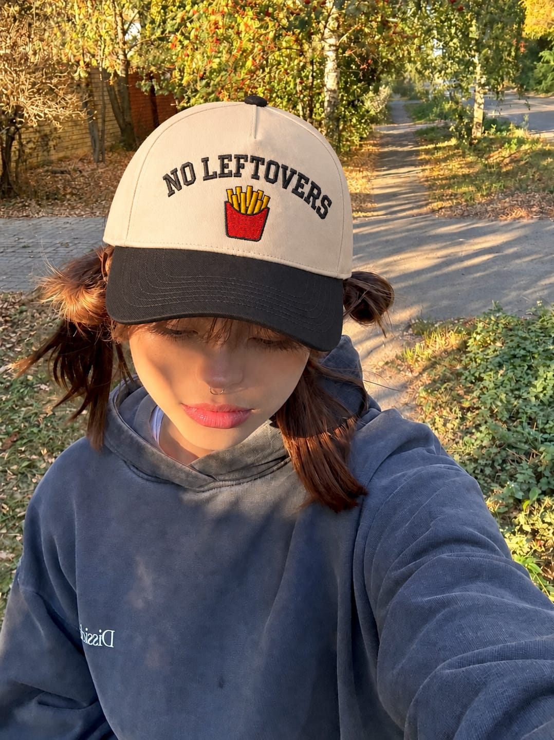 Customer photo review of Personalized Snapback Hat - Custom Text Embroidered Snapback Hat