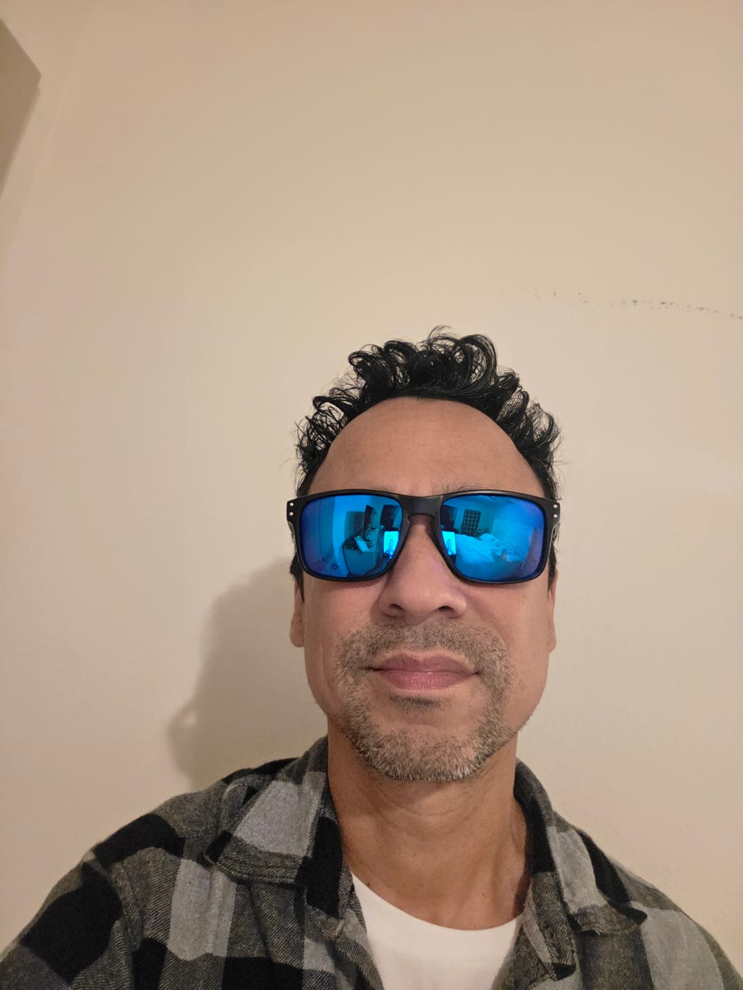 Customer photo review of 80Eighty® Polarized Sunglasses - Blue Chrome