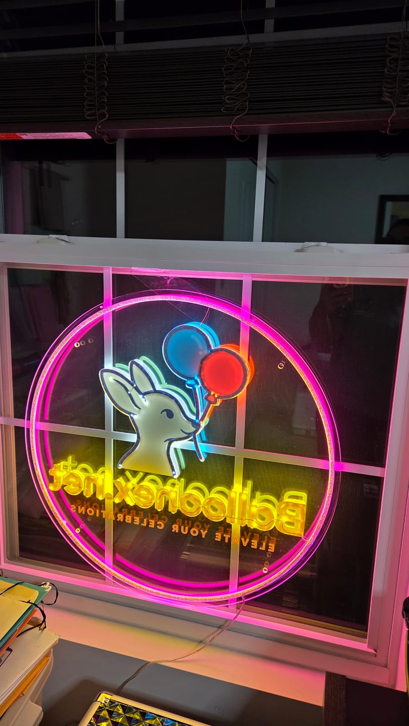 Customer photo review of Balloonex | LED NEON SIGN