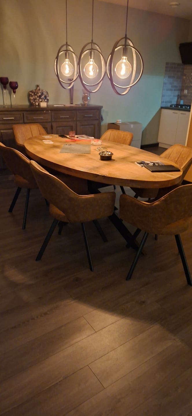 Customer photo review of Tenno draaibare stoel - Cognac
