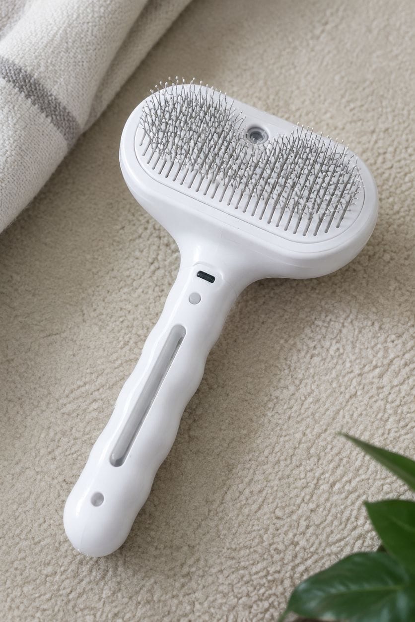 Customer photo review of TheGroomy™ Remover Brush + Cleasing Mist Set