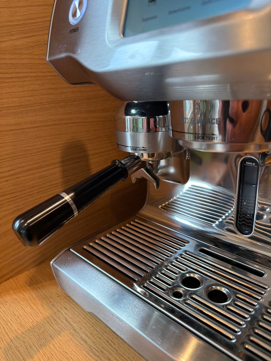 Customer photo review of Hybrid Breville 54/58mm Portafilter - Versatile and Easy to Use