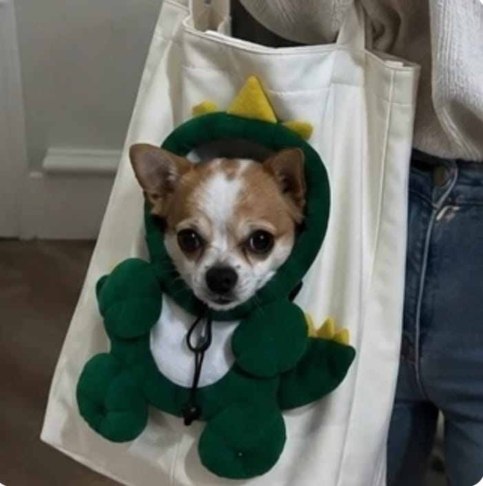 Customer photo review of Bolsa de Paseo Confort