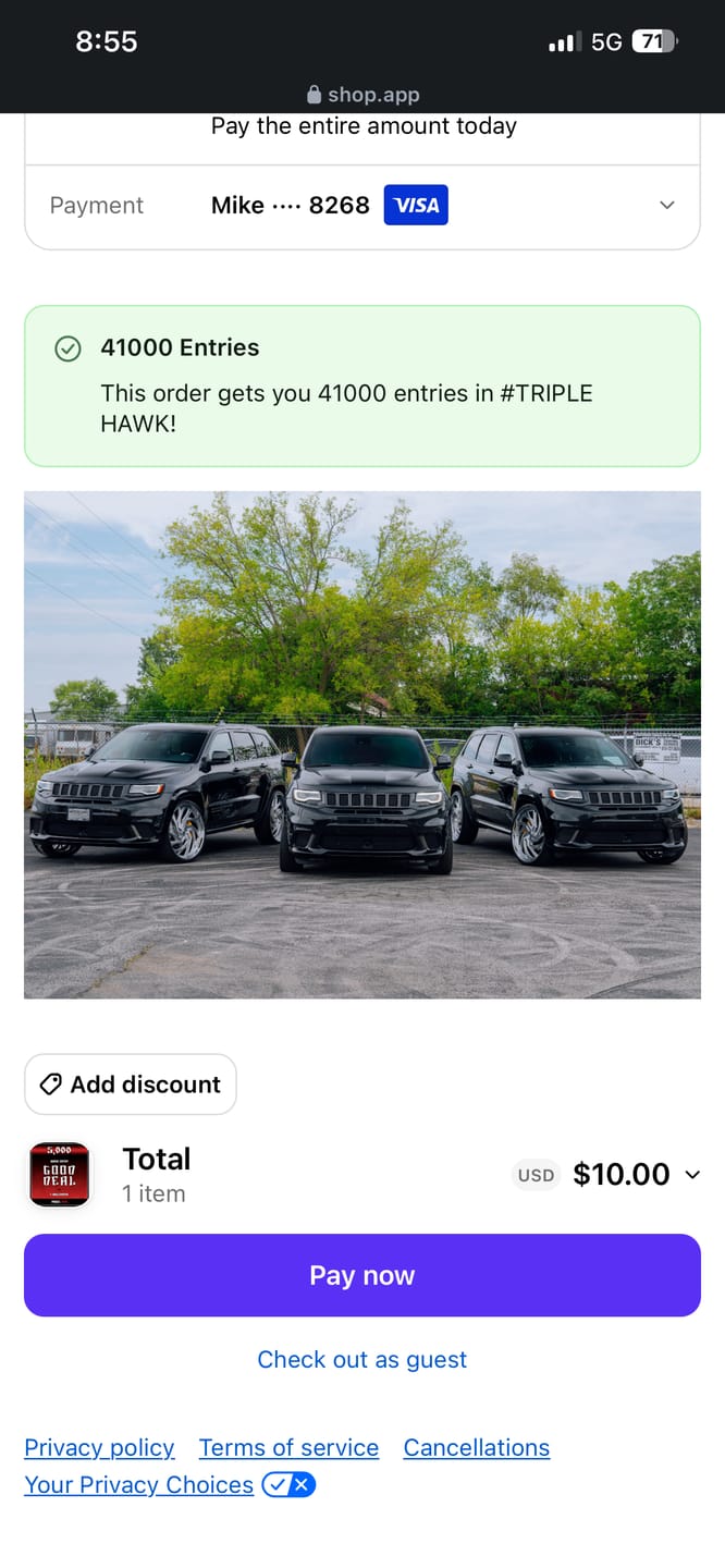 Customer photo review of ($10) QUICK ENTRY