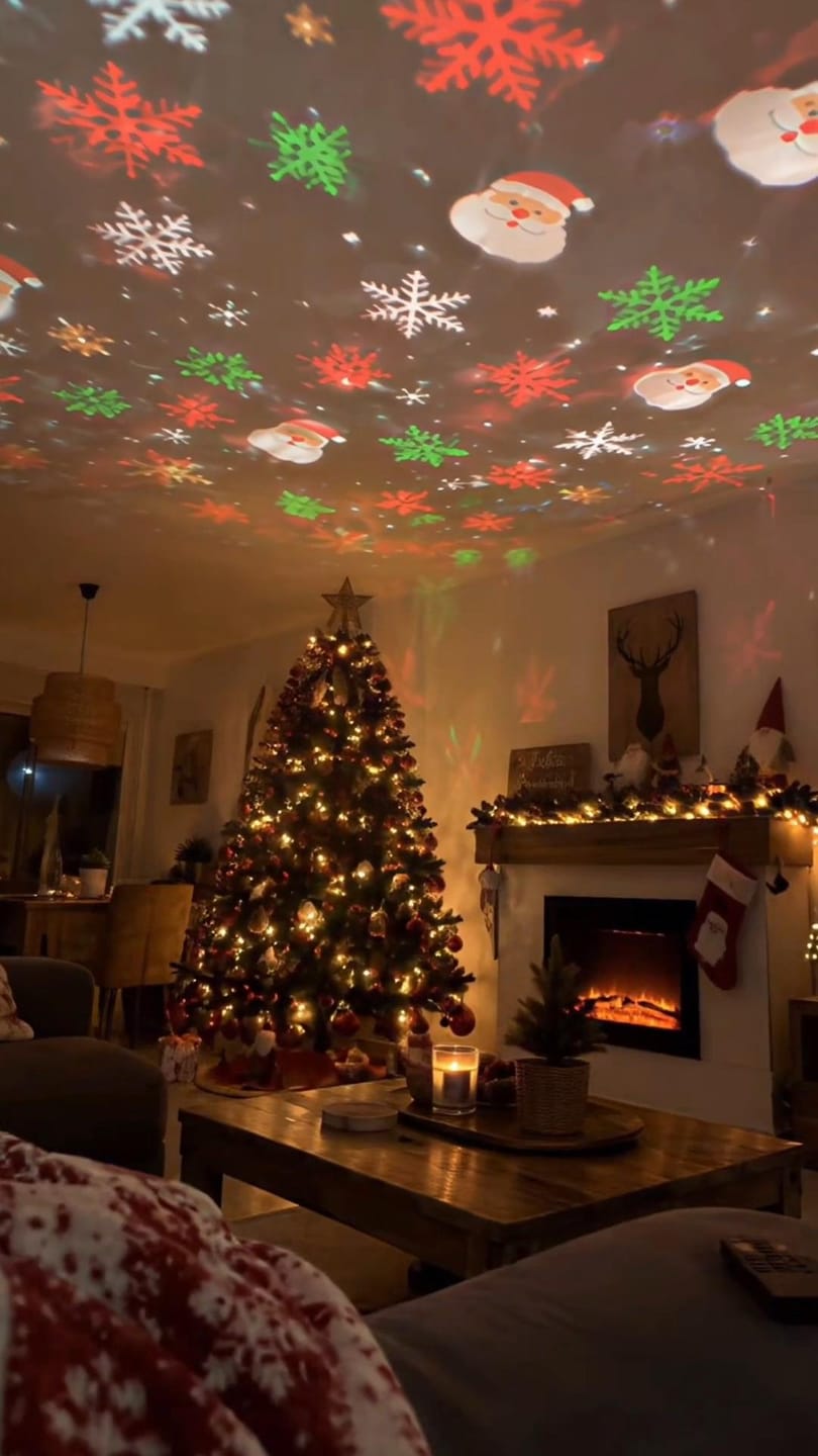 Customer photo review of Proyector de Navidad