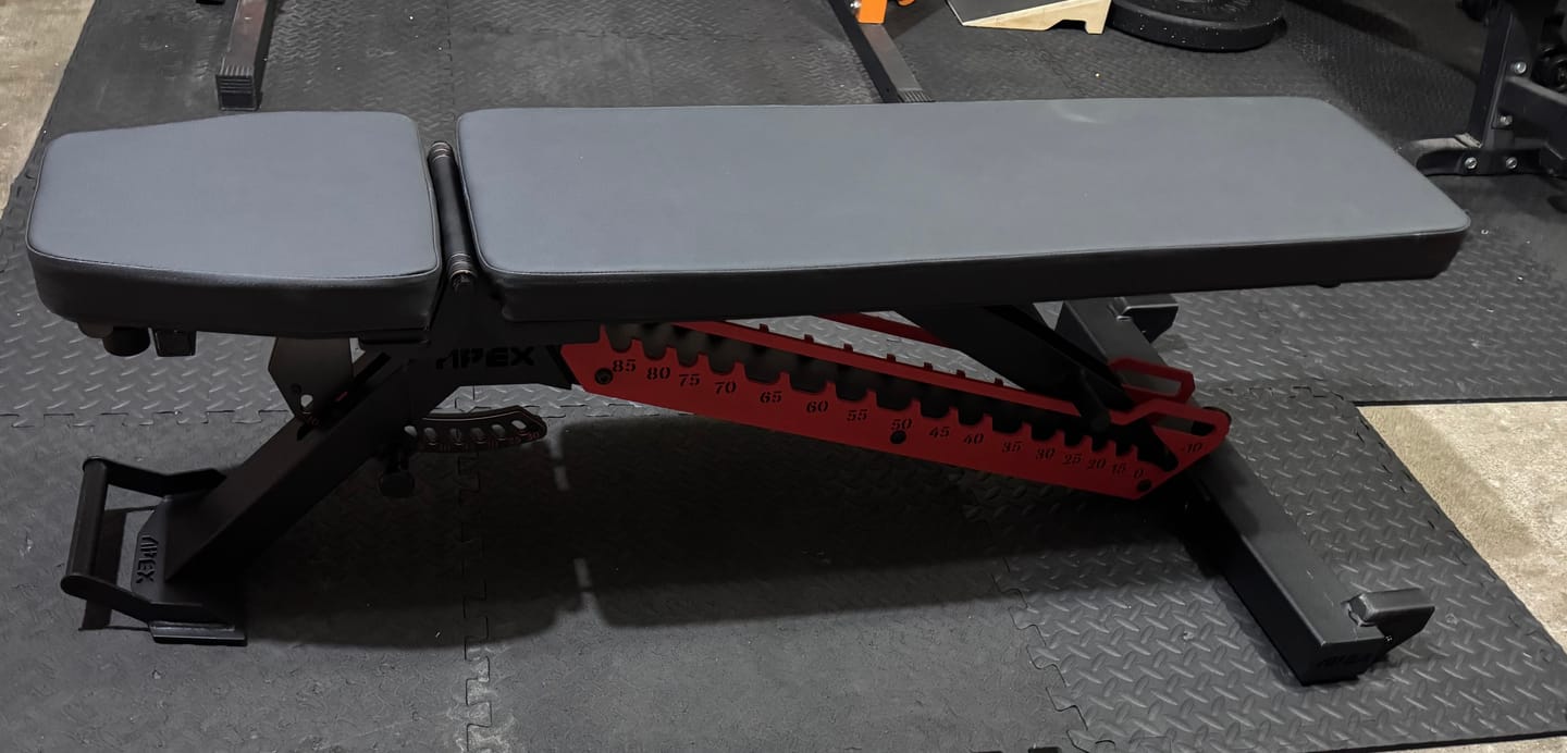 Customer photo review of APEX ADJUSTABLE BENCH