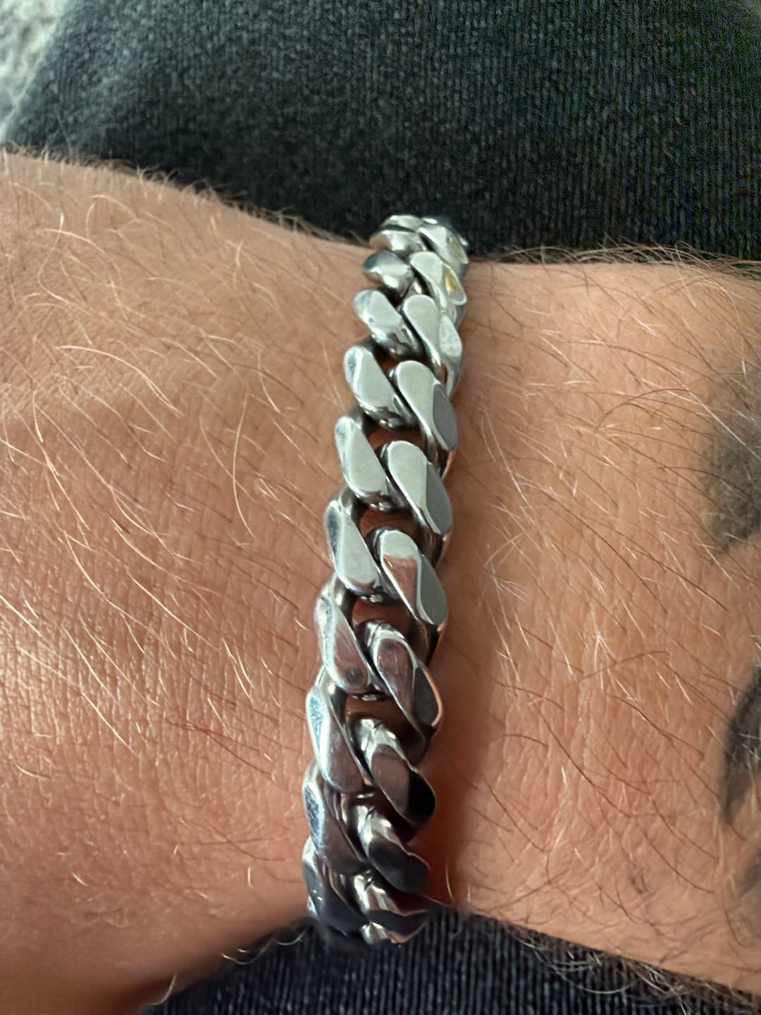 Customer photo review of CUBAN LINK BRACELET