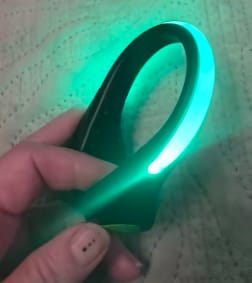 Customer photo review of LED Shoe Clip Lights