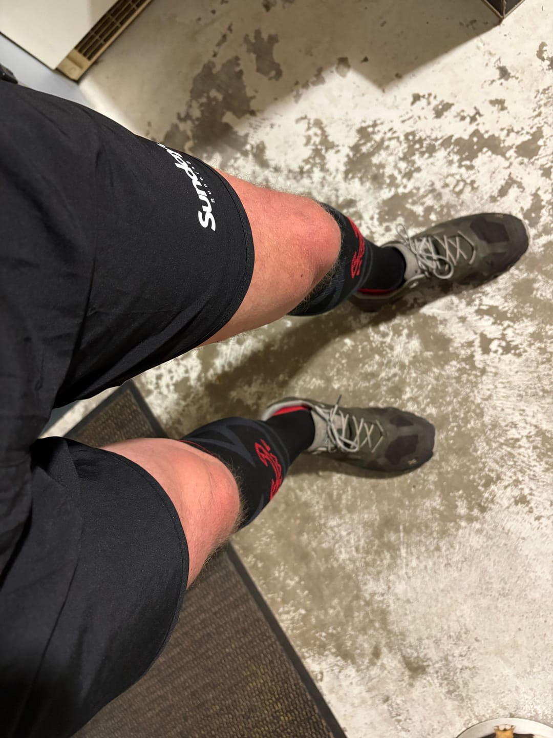 Customer photo review of The Ultimate 2-1 Running Short