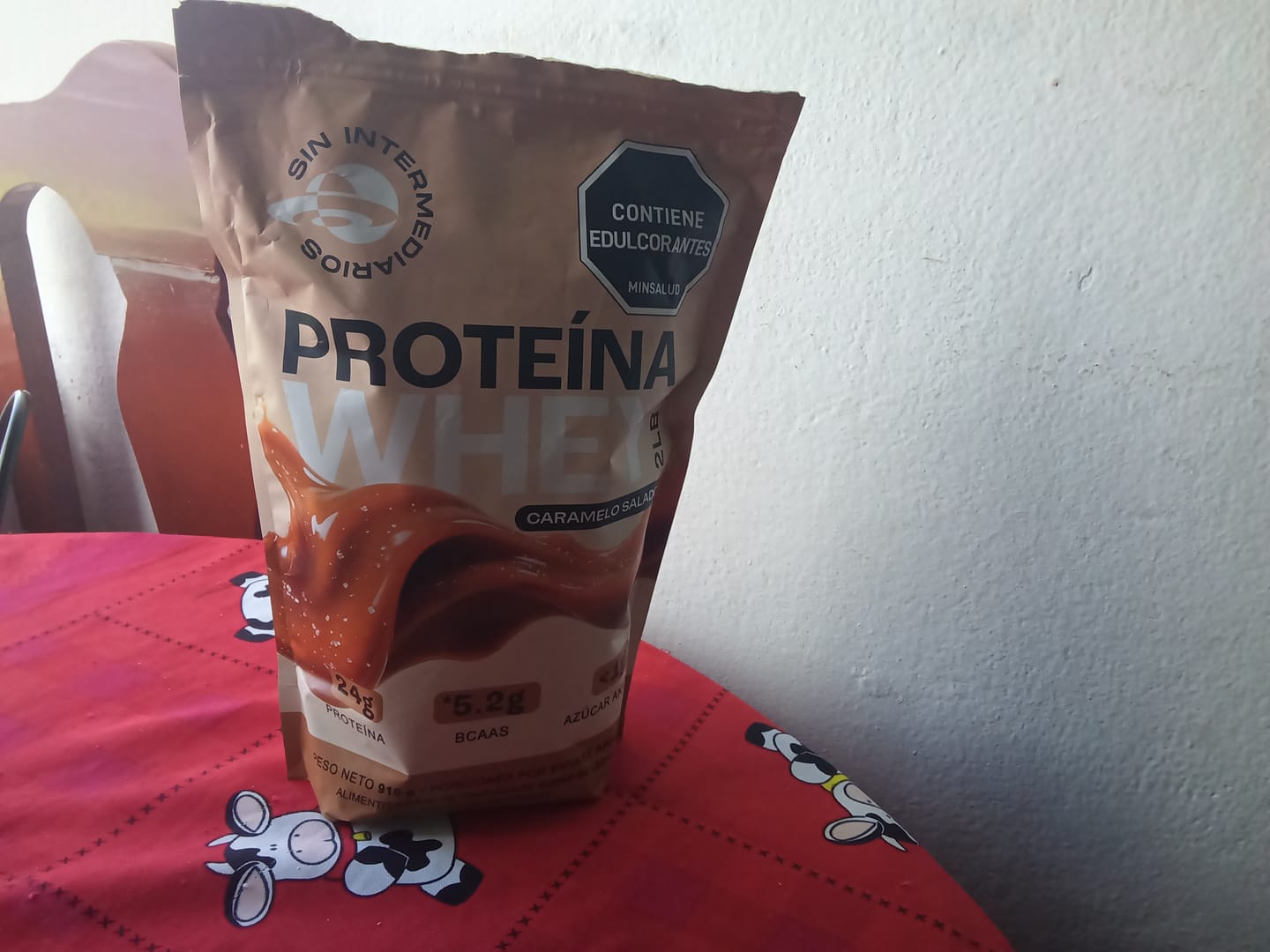 Customer photo review of Proteína Whey - Caramelo Salado
