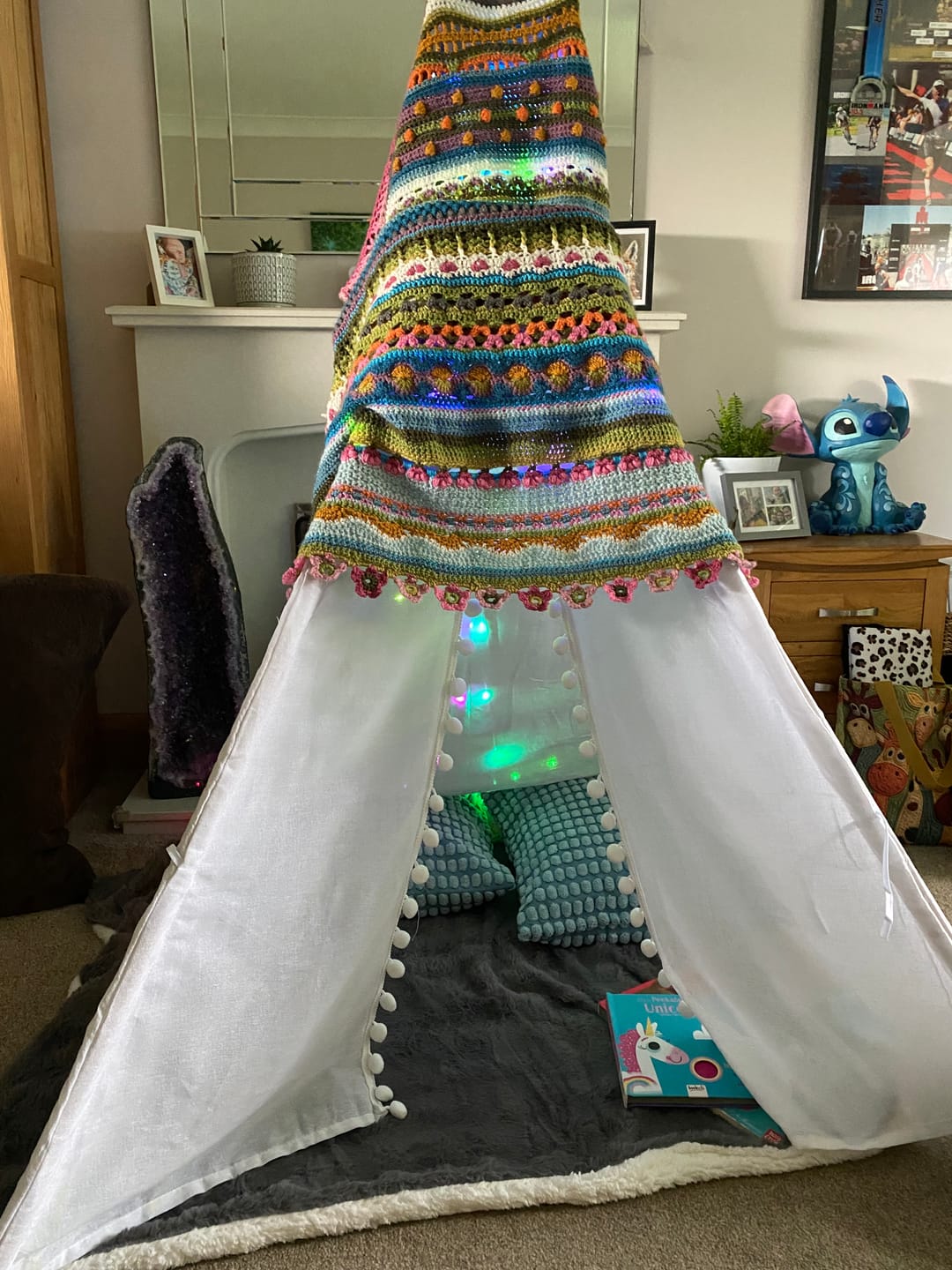 Customer photo review of Tiny Tipi - Montessori Childrens Play Tent