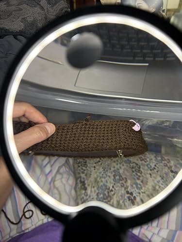 Customer photo review of CrochetMate – LED Magnifier