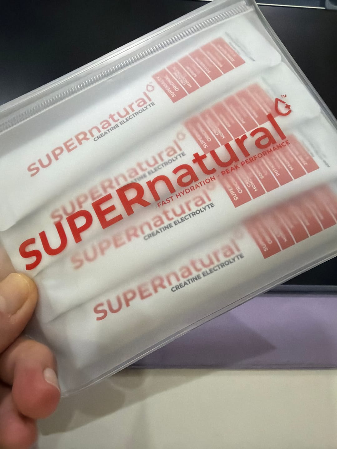 Customer photo review of Creatine Electrolytes - SUPERsalty Original (7-Pack)