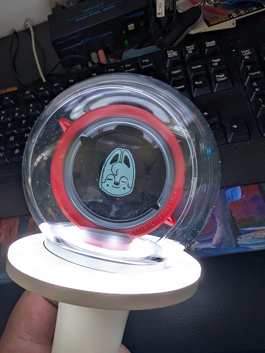Customer photo review of STRAY KIDS - OFFICIAL LIGHT STICK VER.2