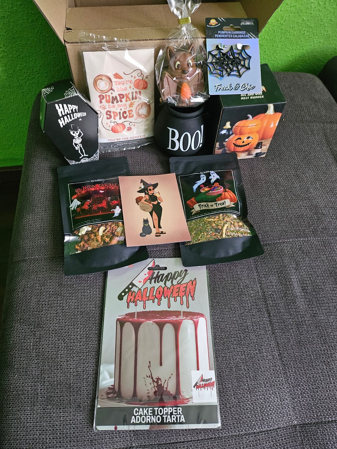 Customer photo review of XXL Herbst & Halloween Mystery Box
