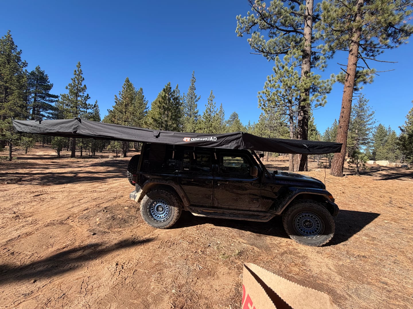 Customer photo review of OPENROAD 270 Degree Awning XL