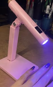 Customer photo review of Mini UV Nail Lamp