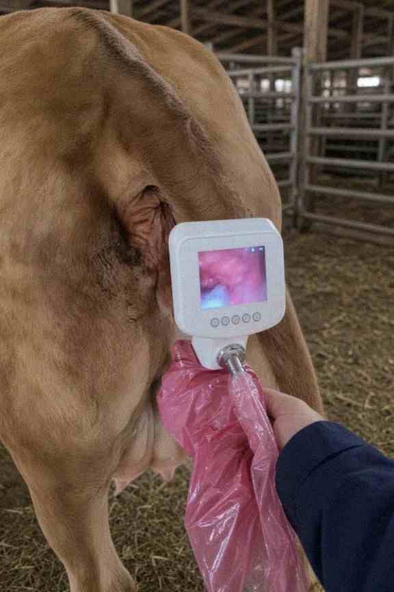 Customer photo review of Kiba Scope Cattle Camera Insemination Gun
