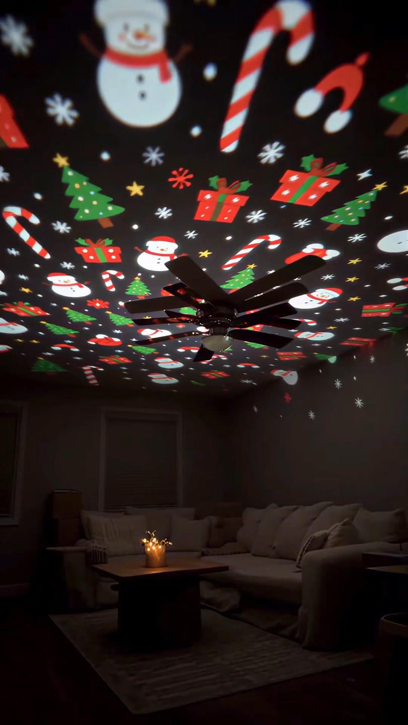 Customer photo review of Proyector de Navidad
