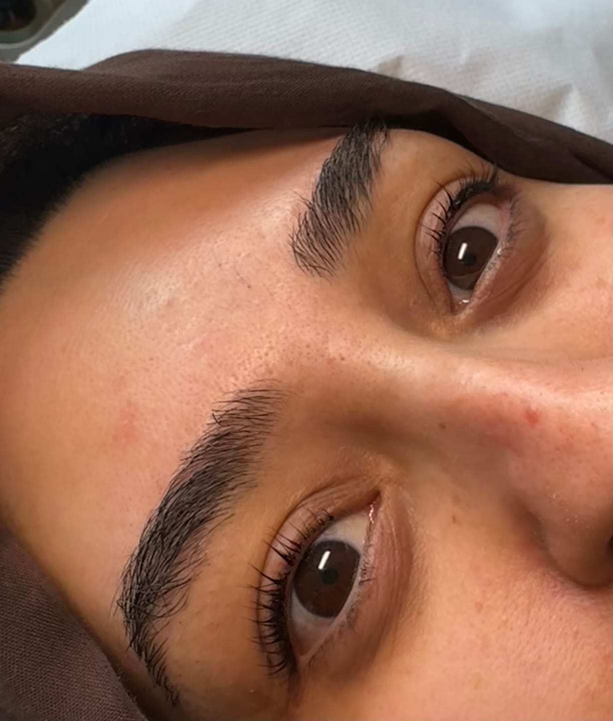 Customer photo review of Buff Lashes - Teardrop+ Lash Lift Shields