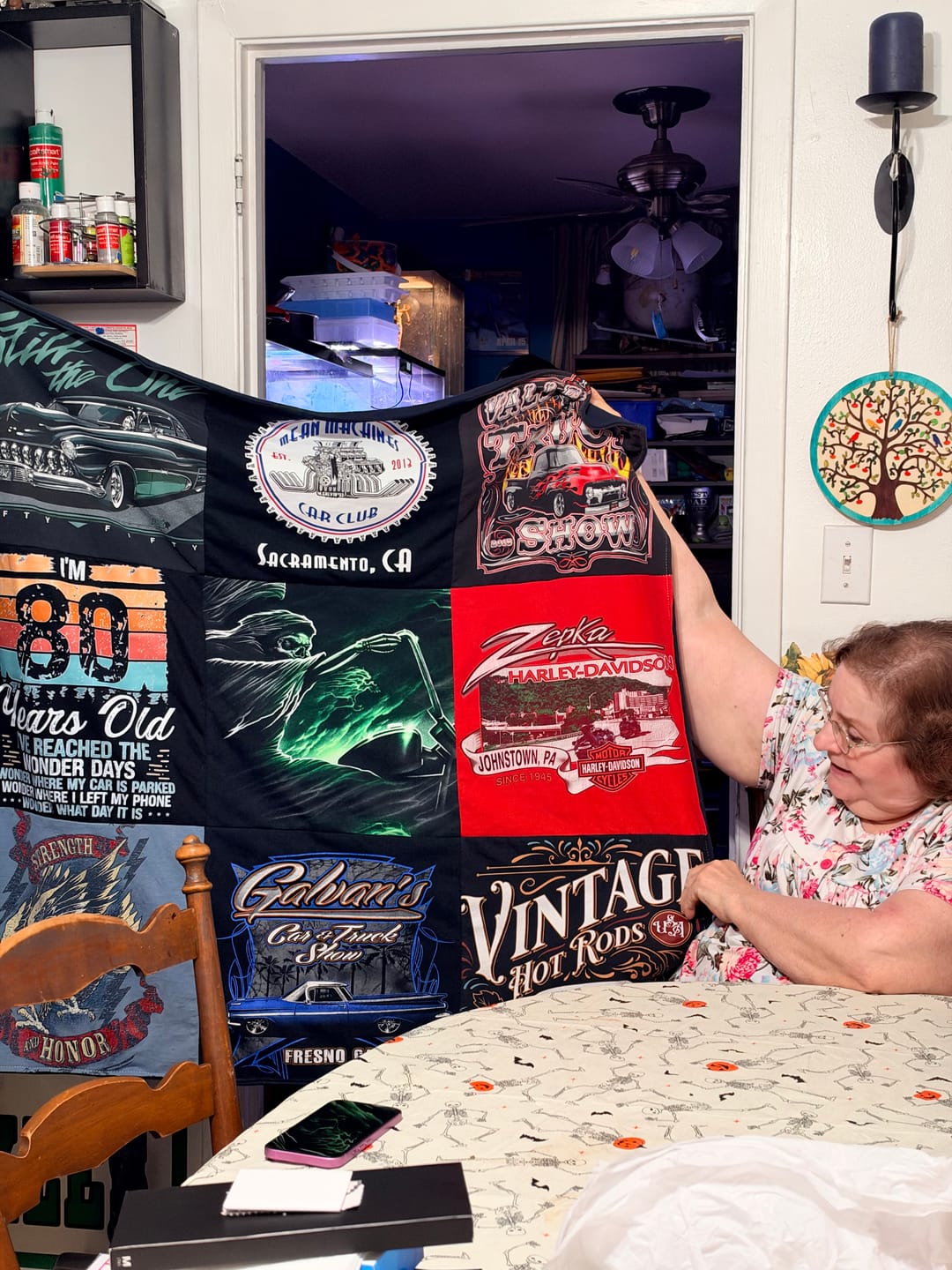 Customer photo review of Project Repat T-Shirt Quilt