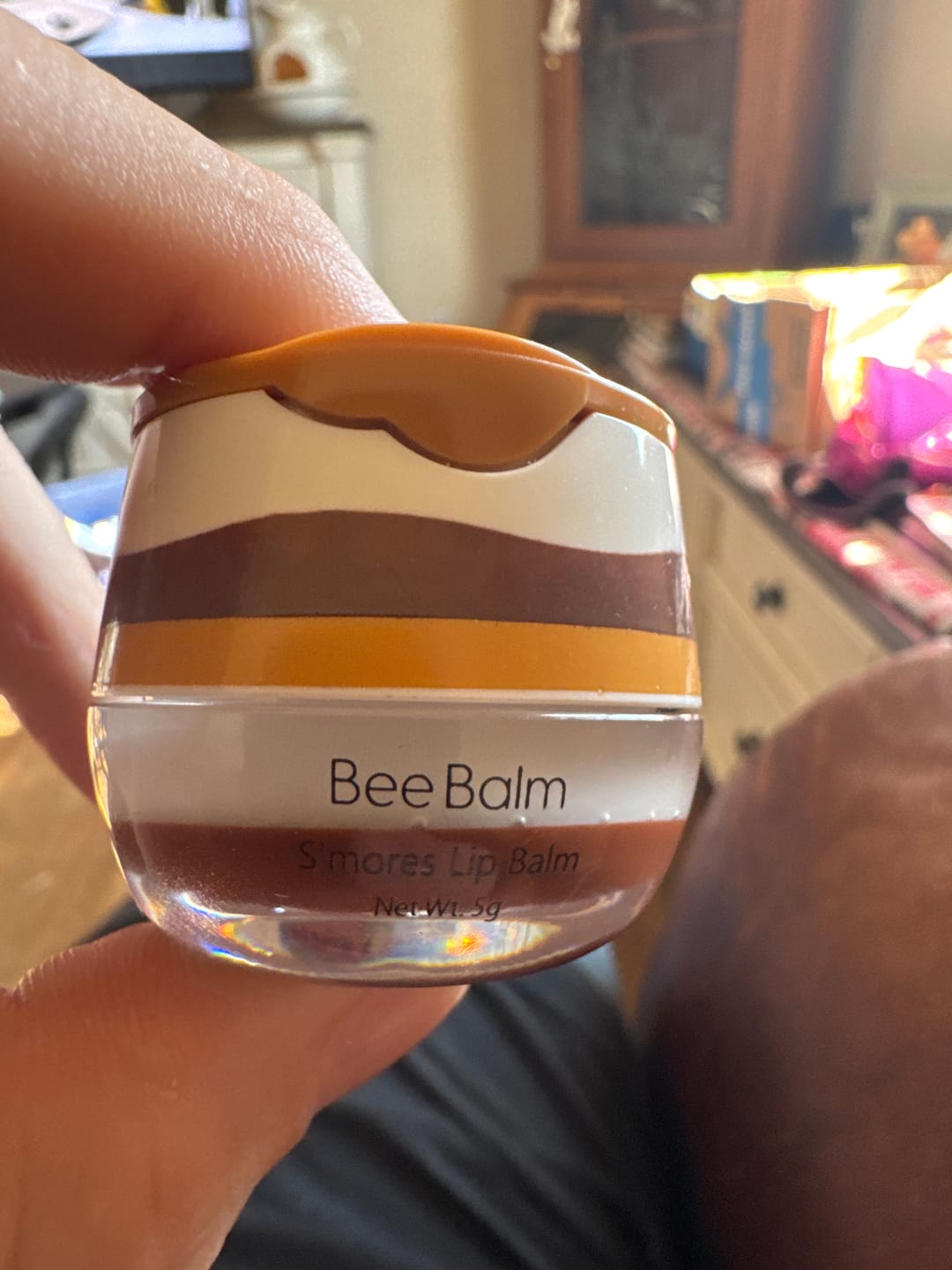 Customer photo review of S'mores Bee Balm - Limited Edition