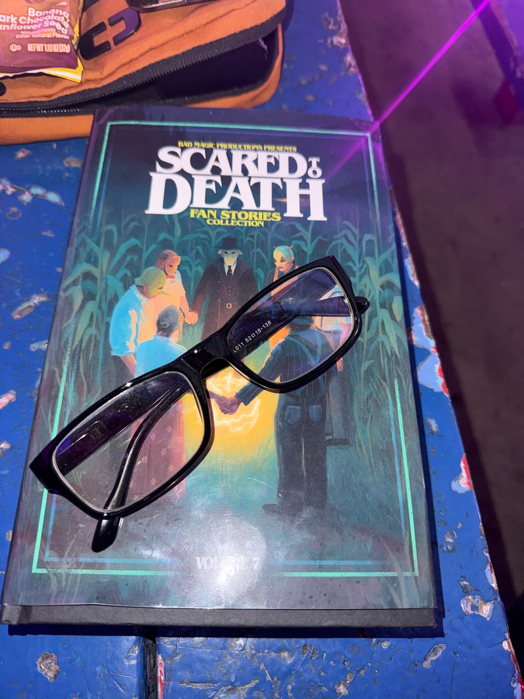 Customer photo review of Scared To Death Book Vol 7 SIGNED COPY!