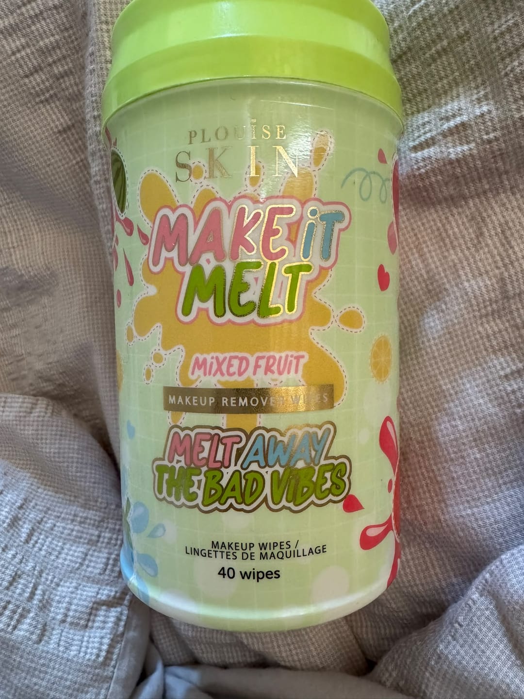 Customer photo review of Make It Melt Makeup Remover Refill Wipes