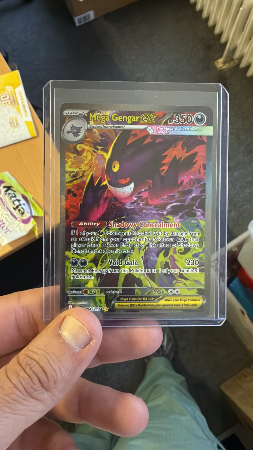 Customer photo review of Pokemon TCG: Mega Evolution - Ascended Heroes Collection - Larry