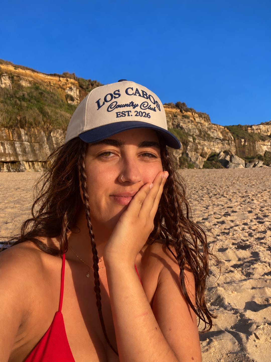 Customer photo review of Custom Best Uncle By Par Embroidered Snapback Hat – Funny Uncle Golf Gift