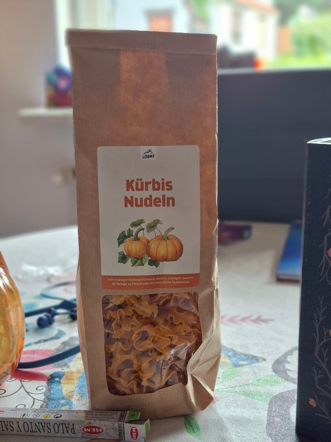 Customer photo review of Kürbis-Nudeln – herbstliche Pasta aus Deutschland