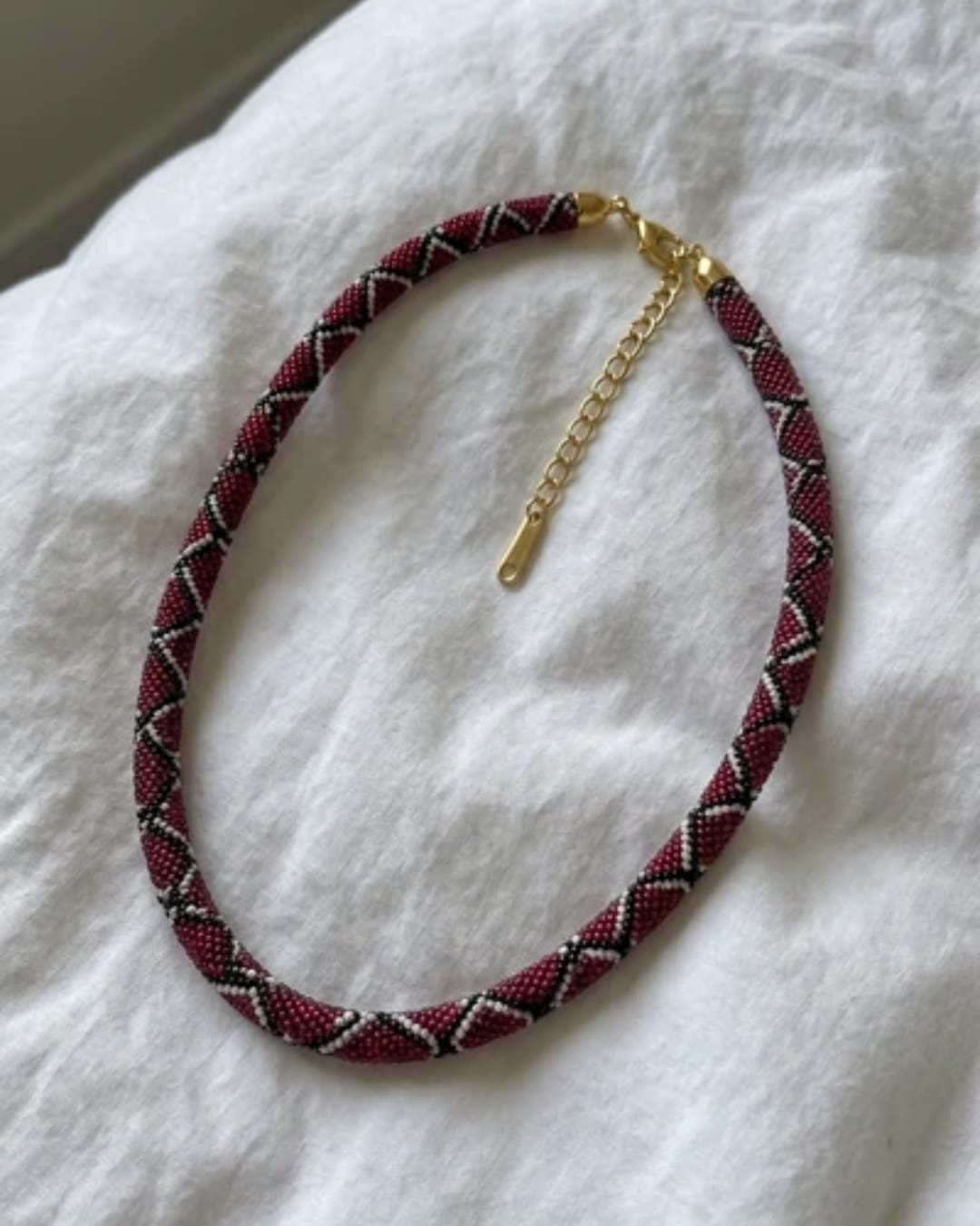 Customer photo review of VENYRA Serpent Necklace