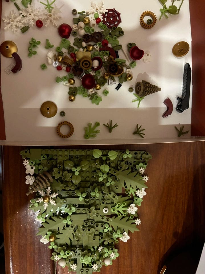 Customer photo review of Christmas Tree Photo Frame (Set 1962)