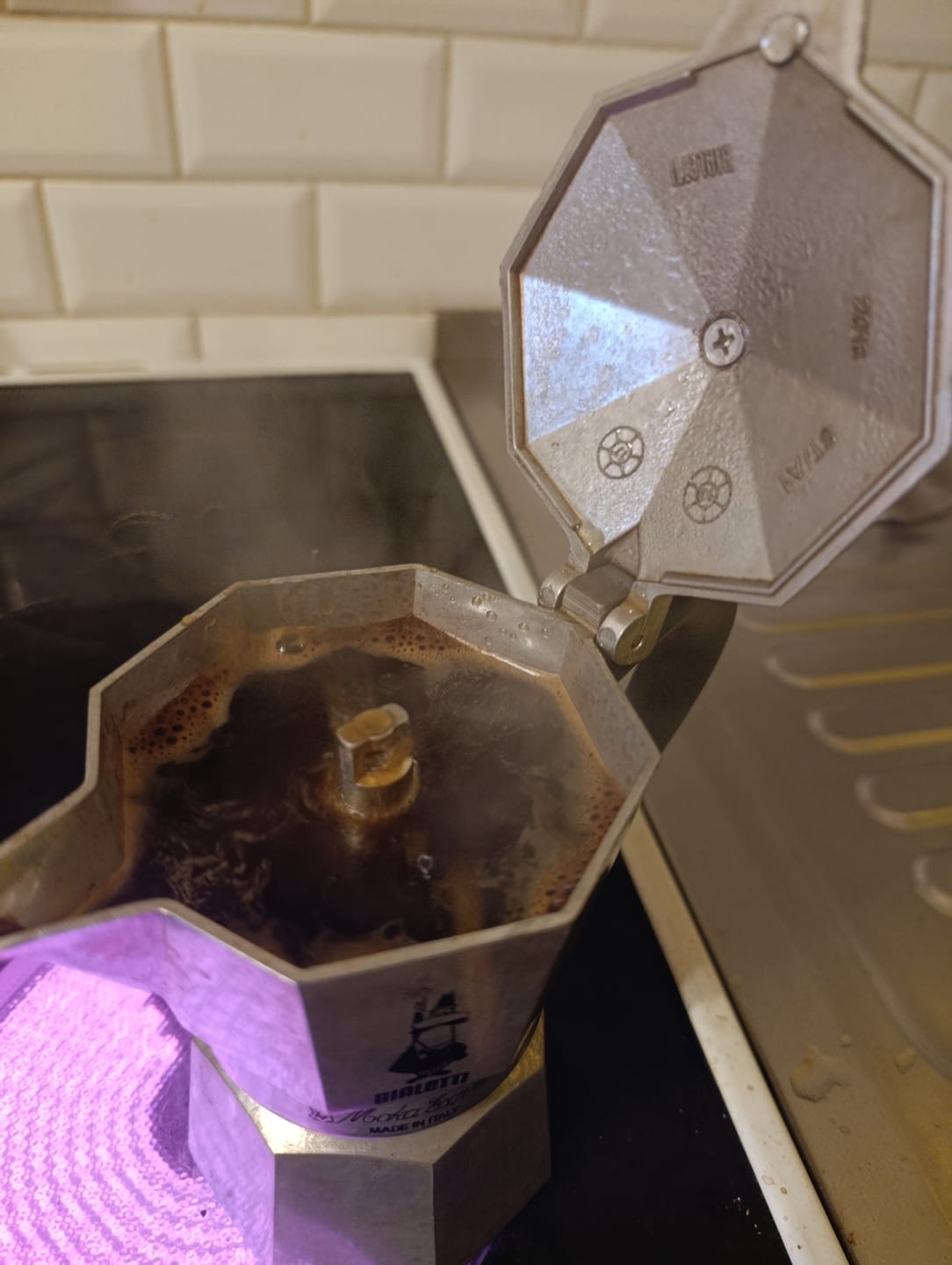 Customer photo review of Shiitake Mushroom Coffee, Filter Grind 227 g