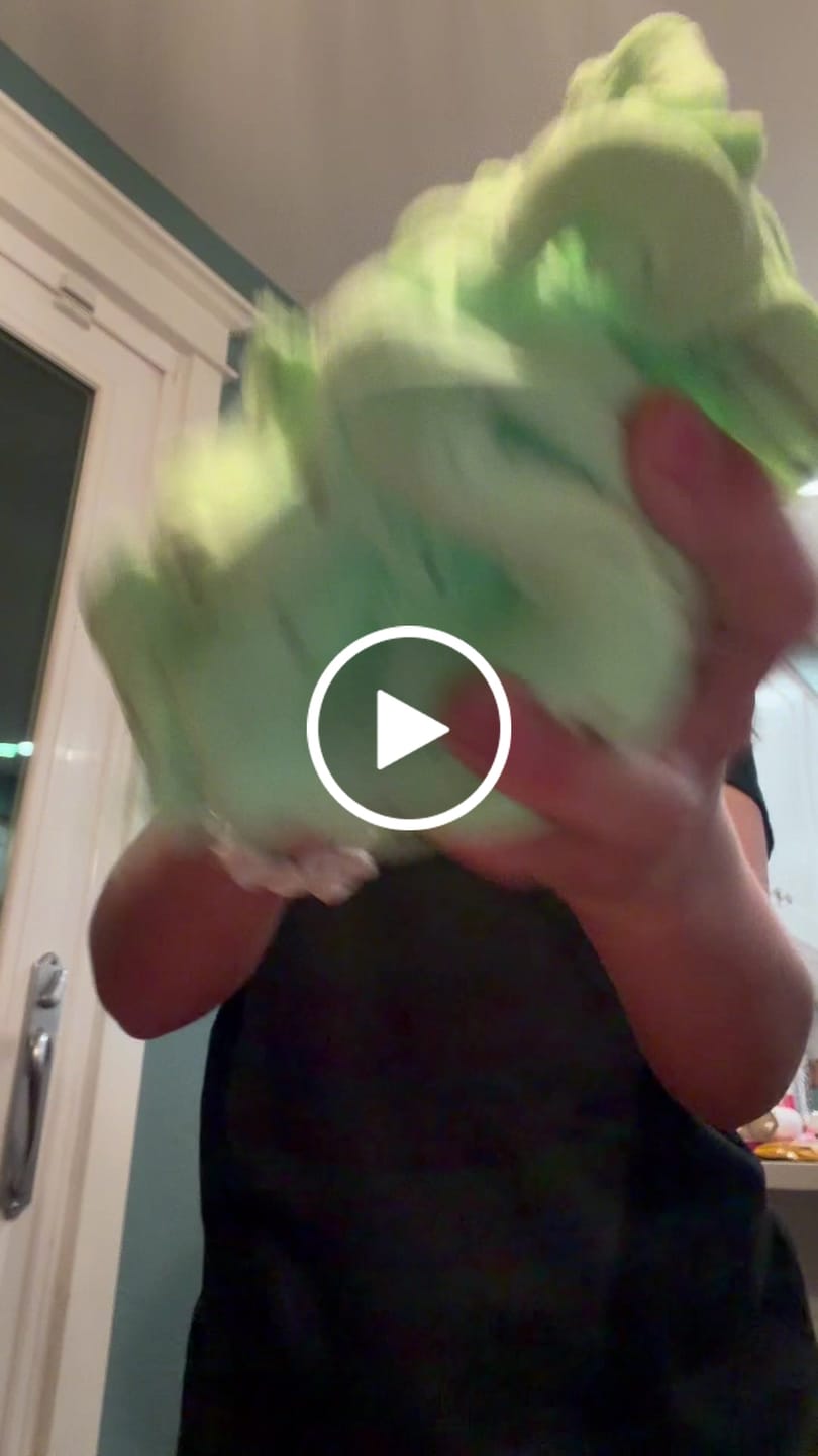 Customer video review of Mint Chip Scented Ice Cream Pint Slime
