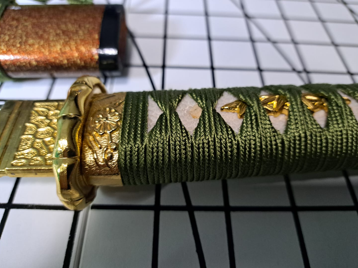 Customer photo review of Custom Tanto Build your own Tanto sword