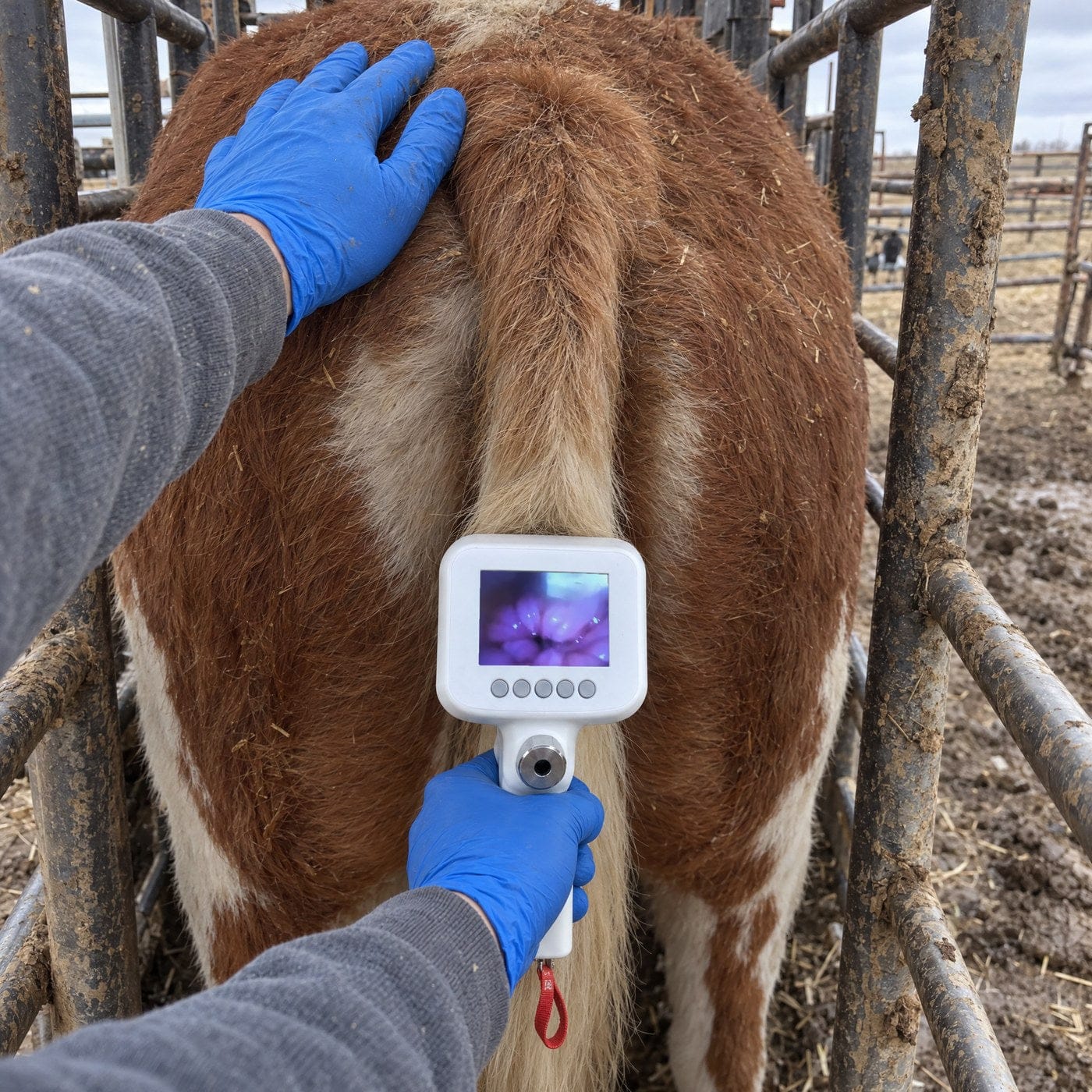 Customer photo review of Kiba Scope Cattle Camera Insemination Gun
