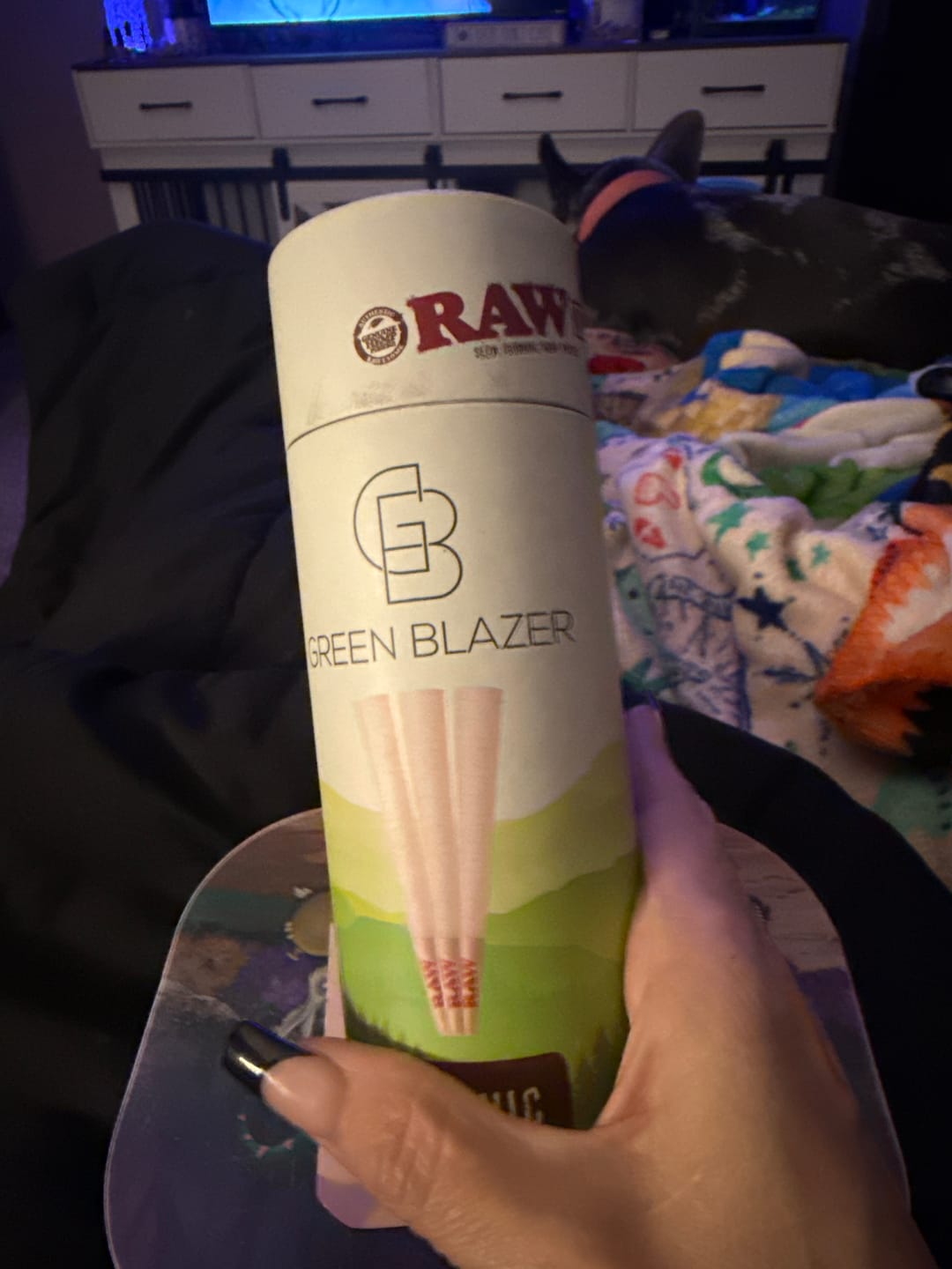 Customer photo review of RAW Classic King Size Cones