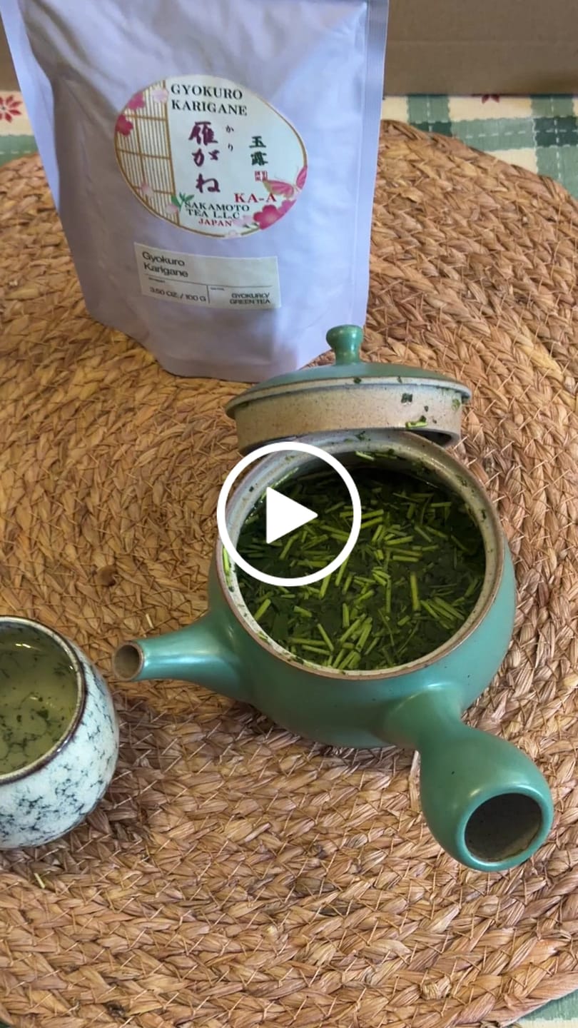 Customer video review of Gyokuro Karigane