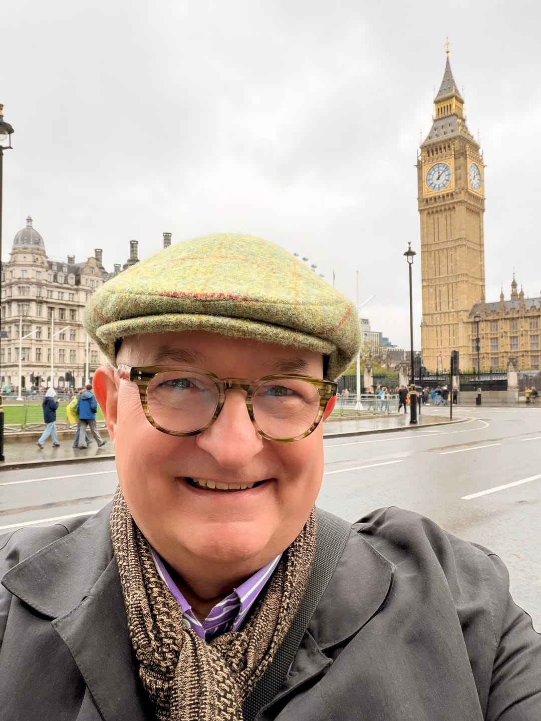 Customer photo review of Tweed Flat Cap