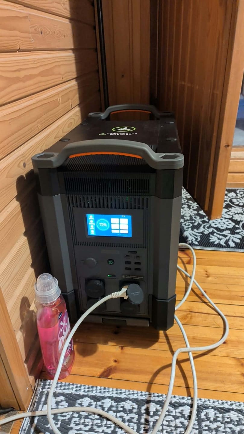 Customer photo review of ALLPOWERS R4000 Portable Power Station 4000W 3456Wh
