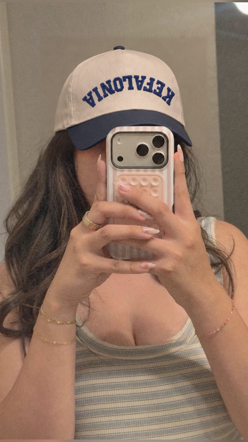 Customer photo review of Custom Snapback Hat - Personalized Upside Down Snapback Hat