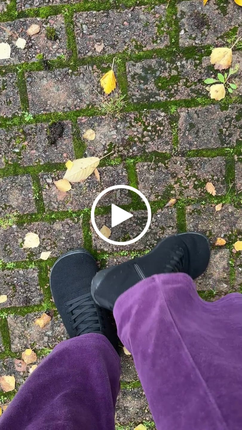 Customer video review of Vaistoa Tunto 2 | Felt Barefoot Sneakers
