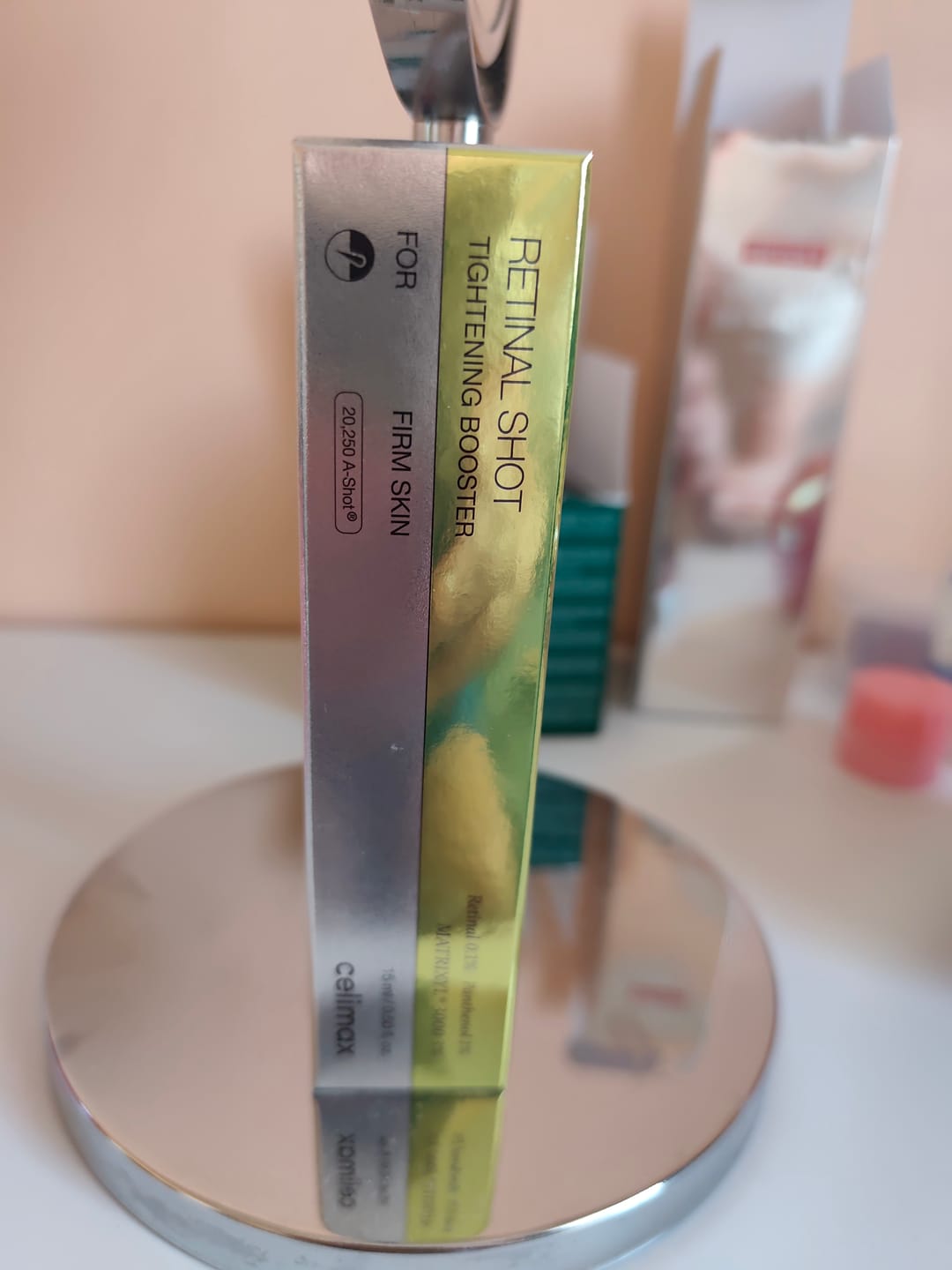 Customer photo review of Liftinga efektu piešķirošs krēms-būsteris ar retinālu Celimax THE -A Retinal Shot Tightening Booster