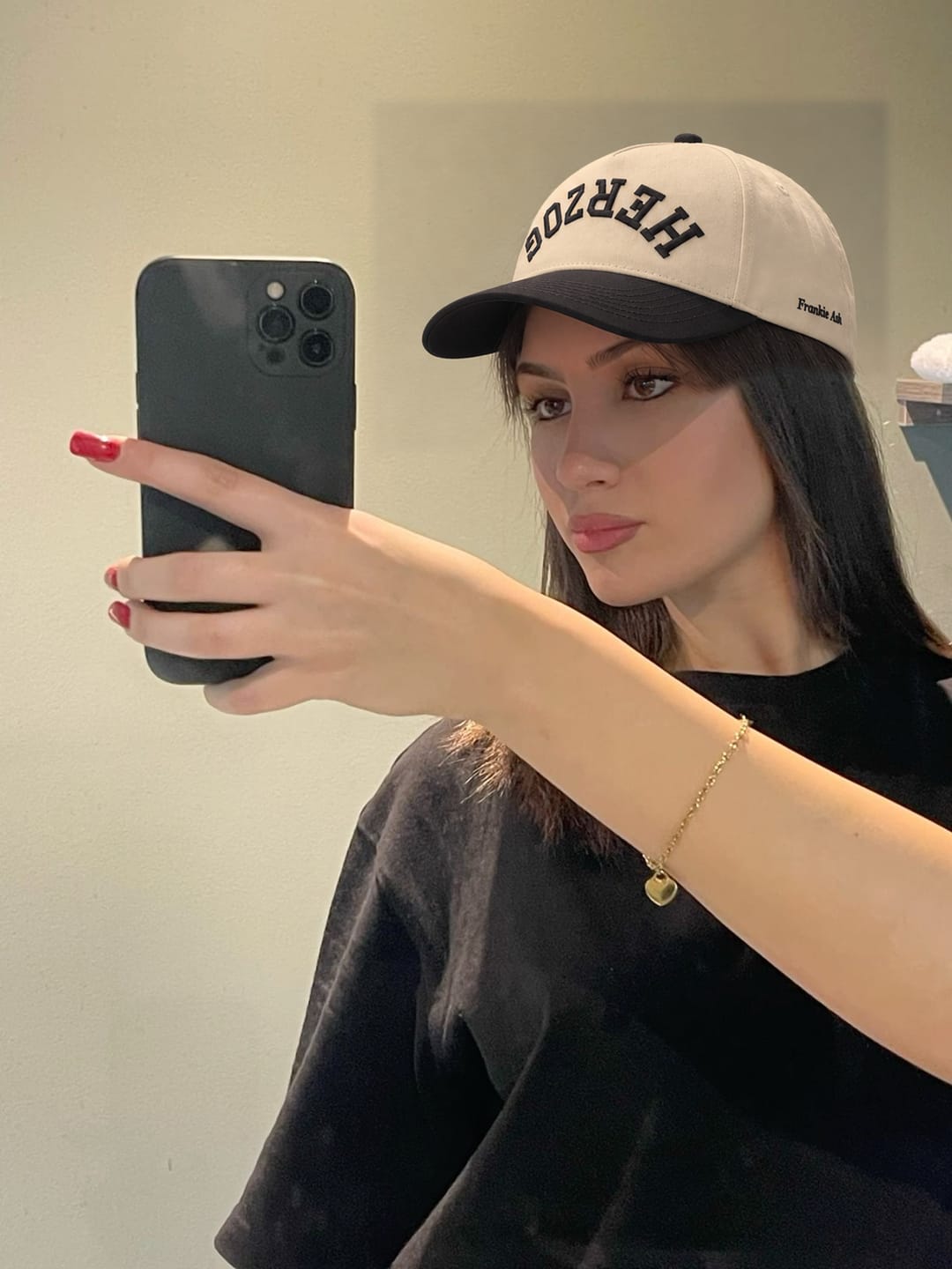 Customer photo review of Custom Snapback Hat - Personalized Upside Down Snapback Hat